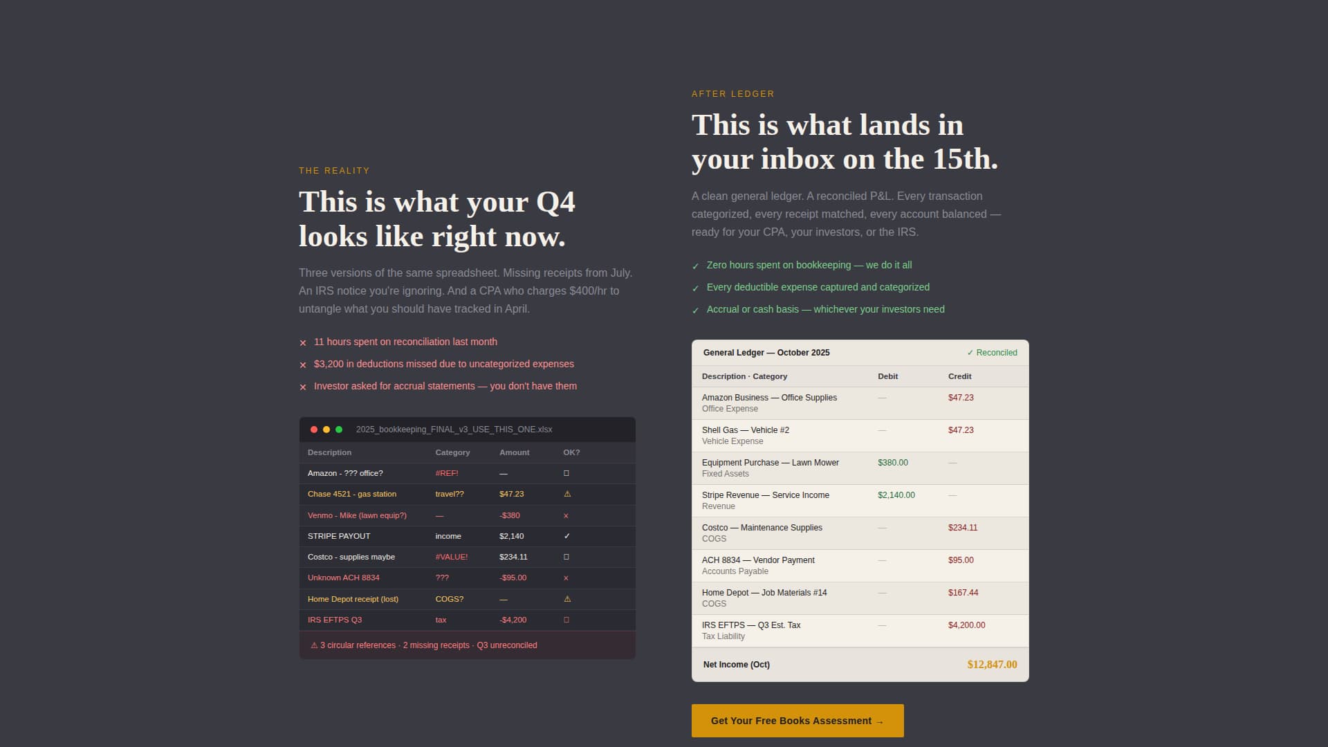 Accounting & Tax Firm Booking Website Template