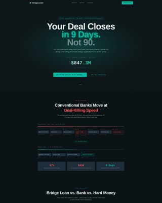 Alternative Lending & Finance Professional Website Template