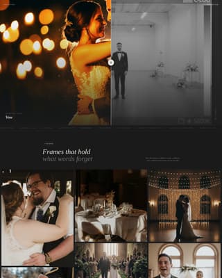 Specialist Videography & Film Portfolio Pre-Launch & Coming Soon Website Template