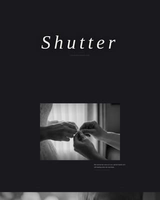 Photography Portfolio Pre-Launch & Coming Soon Website Template