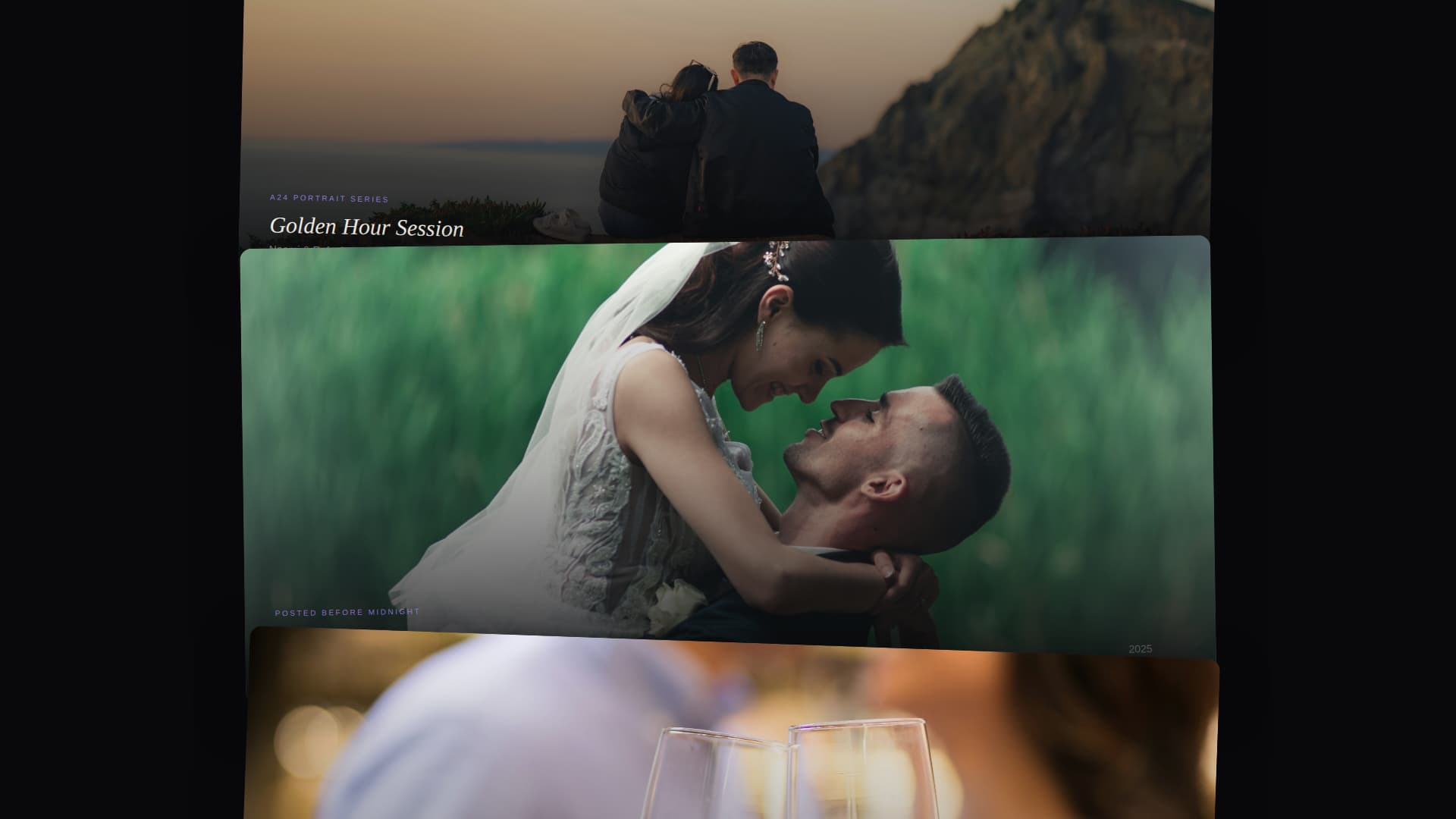 Wedding Marketing & Agency Booking Website Template