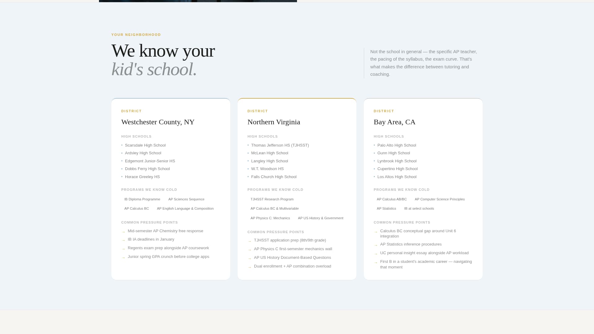 Academic Coaching Booking Website Template