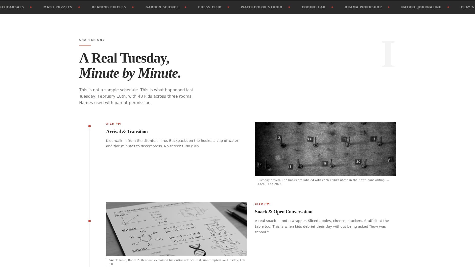 After-School Program Marketing Blog Website Template