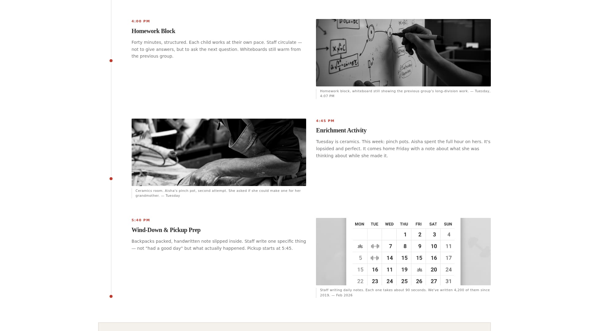 After-School Program Marketing Blog Website Template