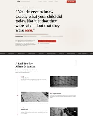 After-School Program Marketing Blog Website Template