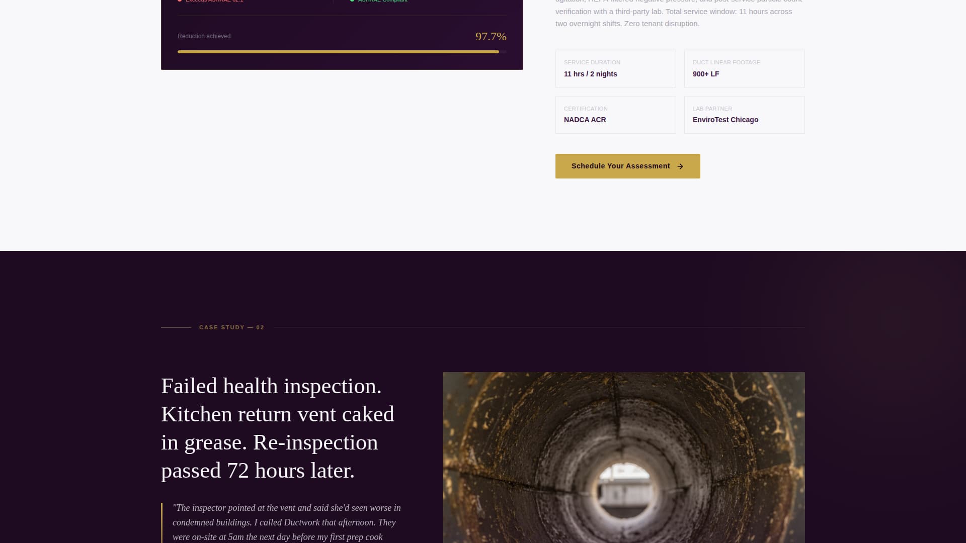 Specialty Cleaning Appointment Booking Website Template