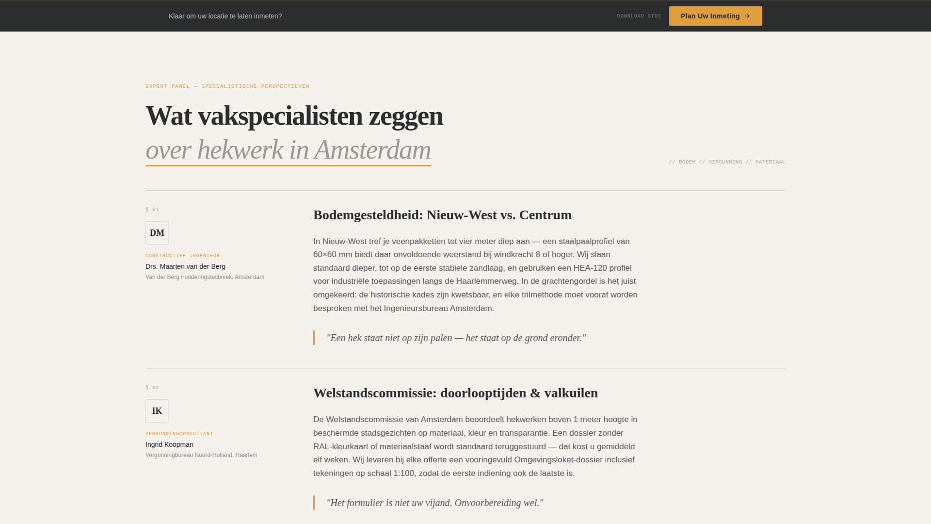 Local Business Specialist Booking Website Template