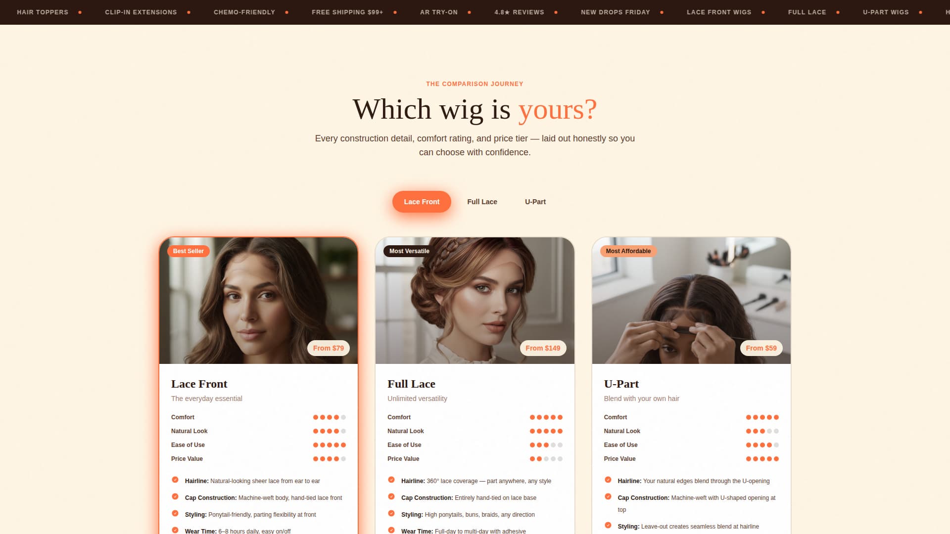 Local Brick & Mortar Business Comparison Website Template