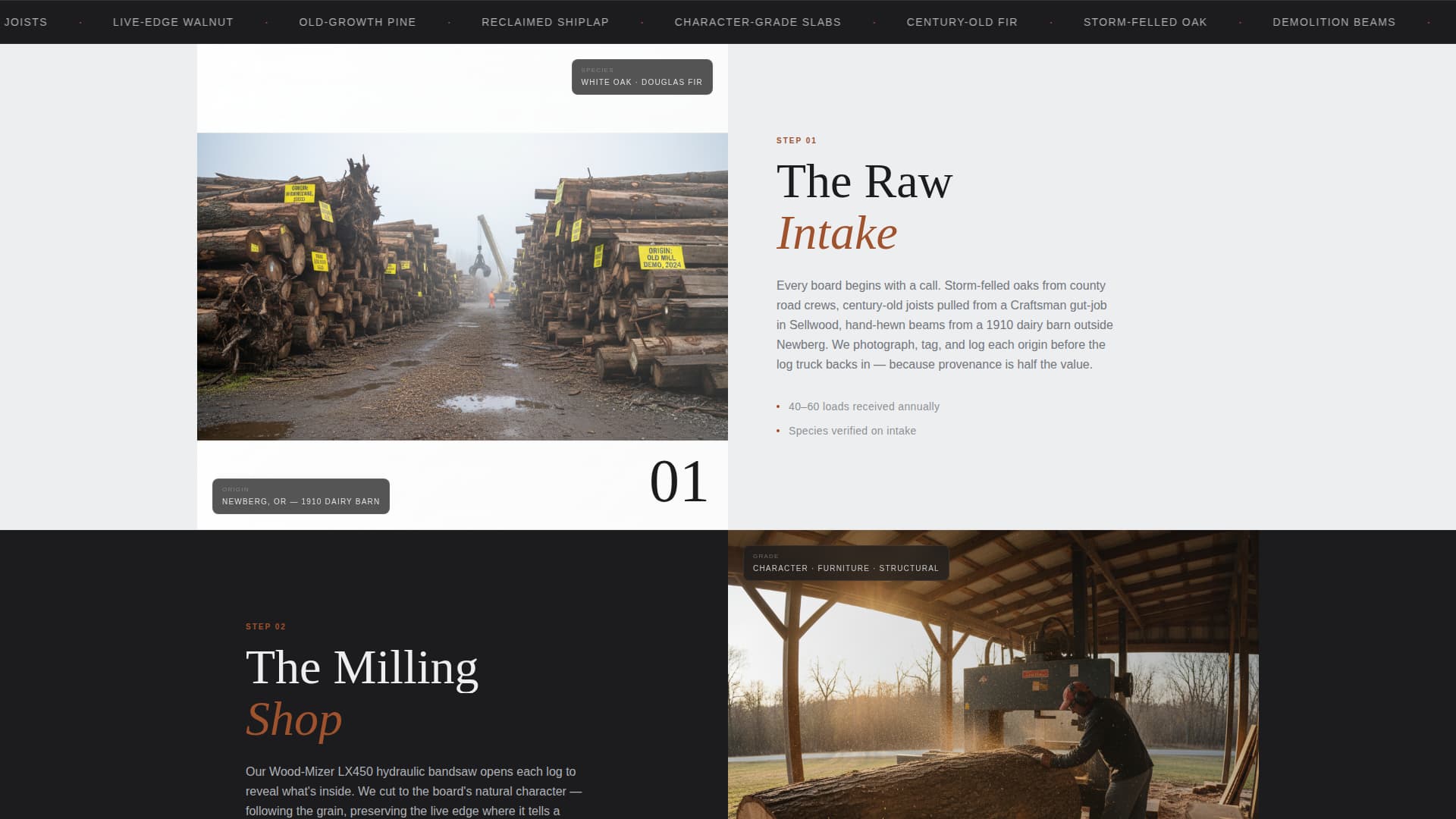 Advanced Wood Products Professional Website Template