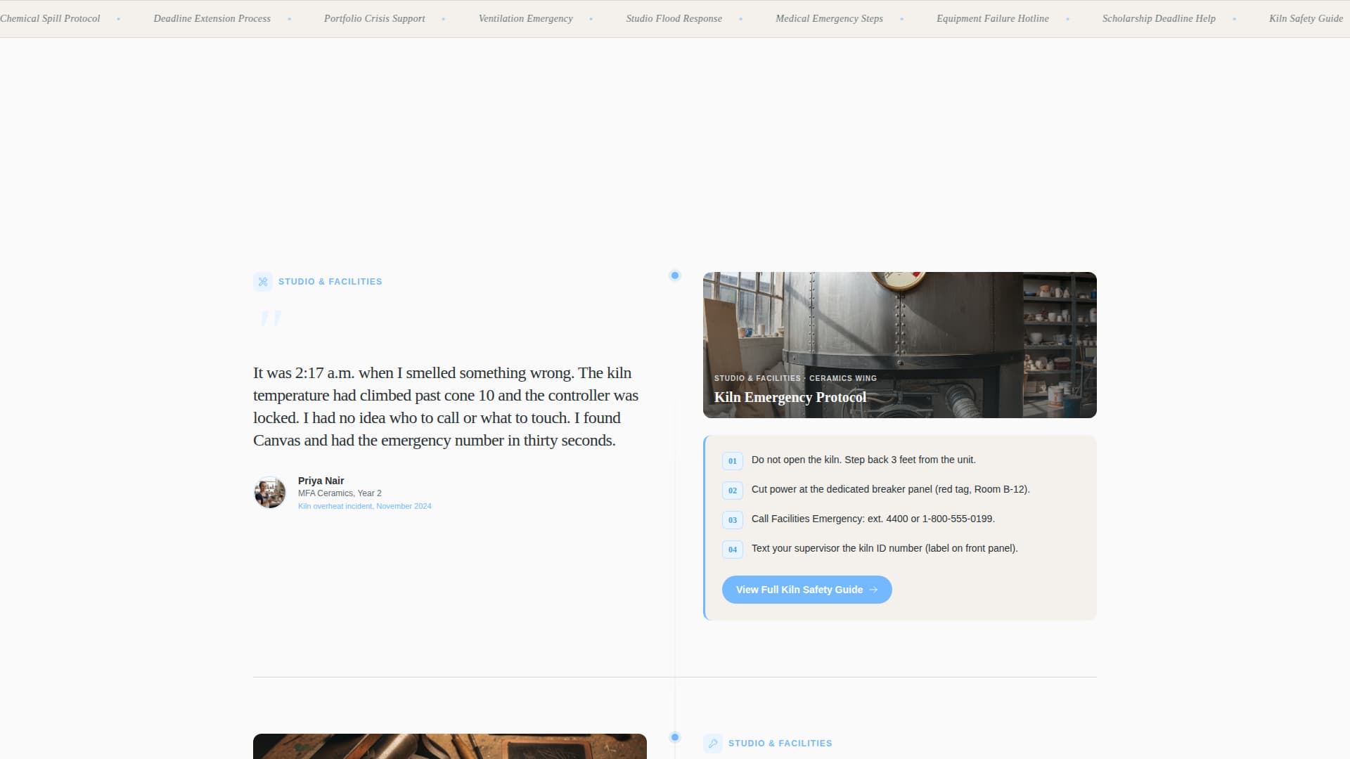 Art School Marketing Reviews & Social Proof Website Template