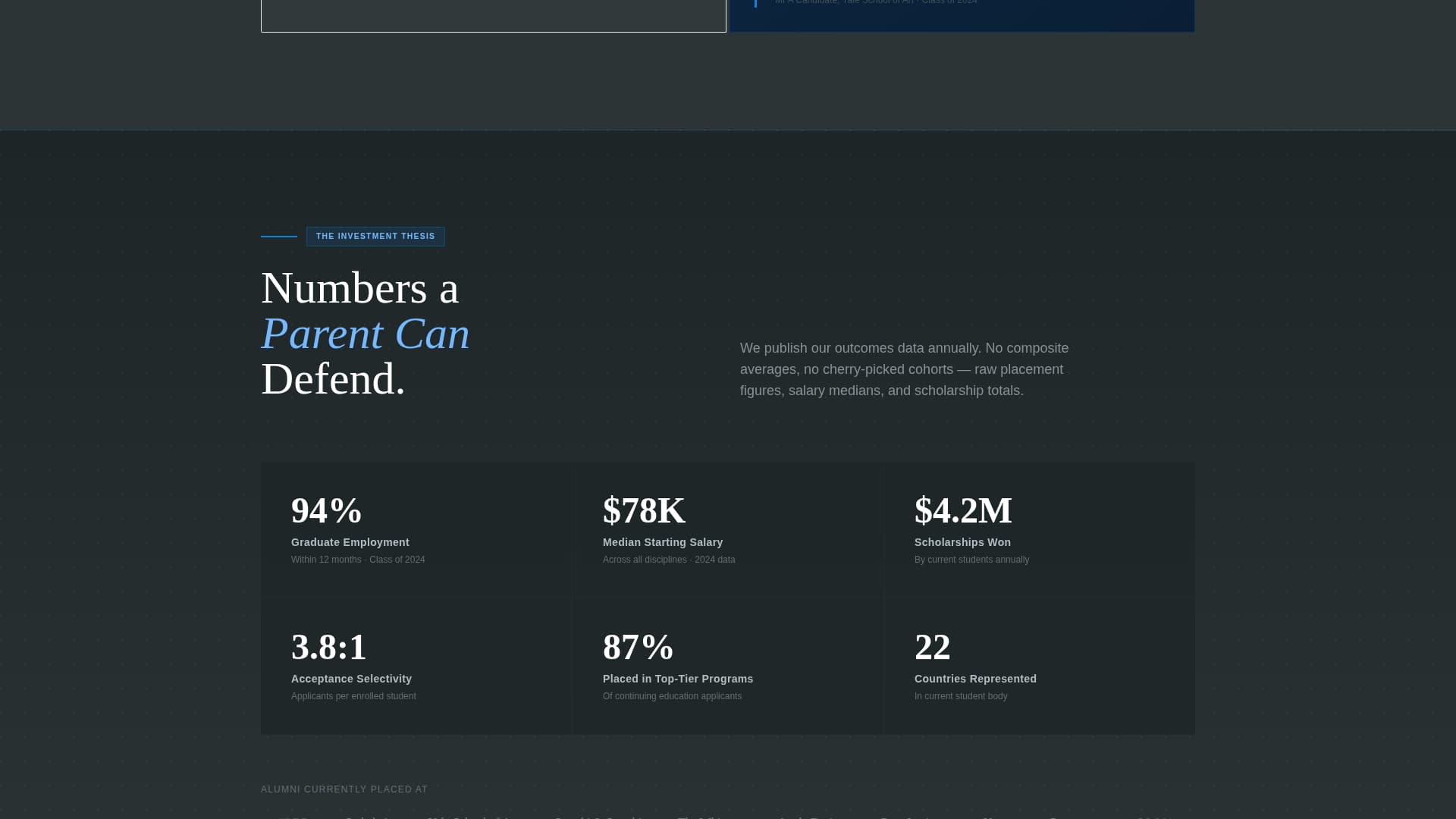 Art School Marketing Careers & Recruitment Website Template