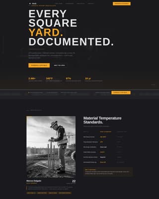 Pave - Precision Asphalt Landing Page Template