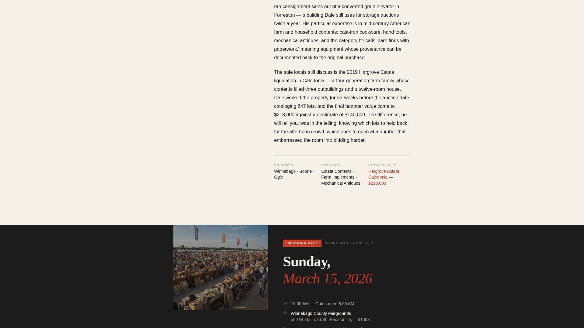 Auctioneer Blog Website Template