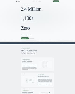 Gleam - Crystalclear Windowcleaning Landing Page Template