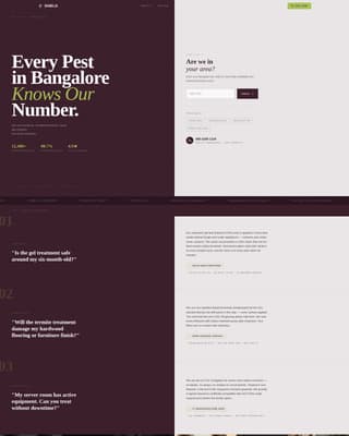 Shield - Precision Pestcontrol Landing Page Template