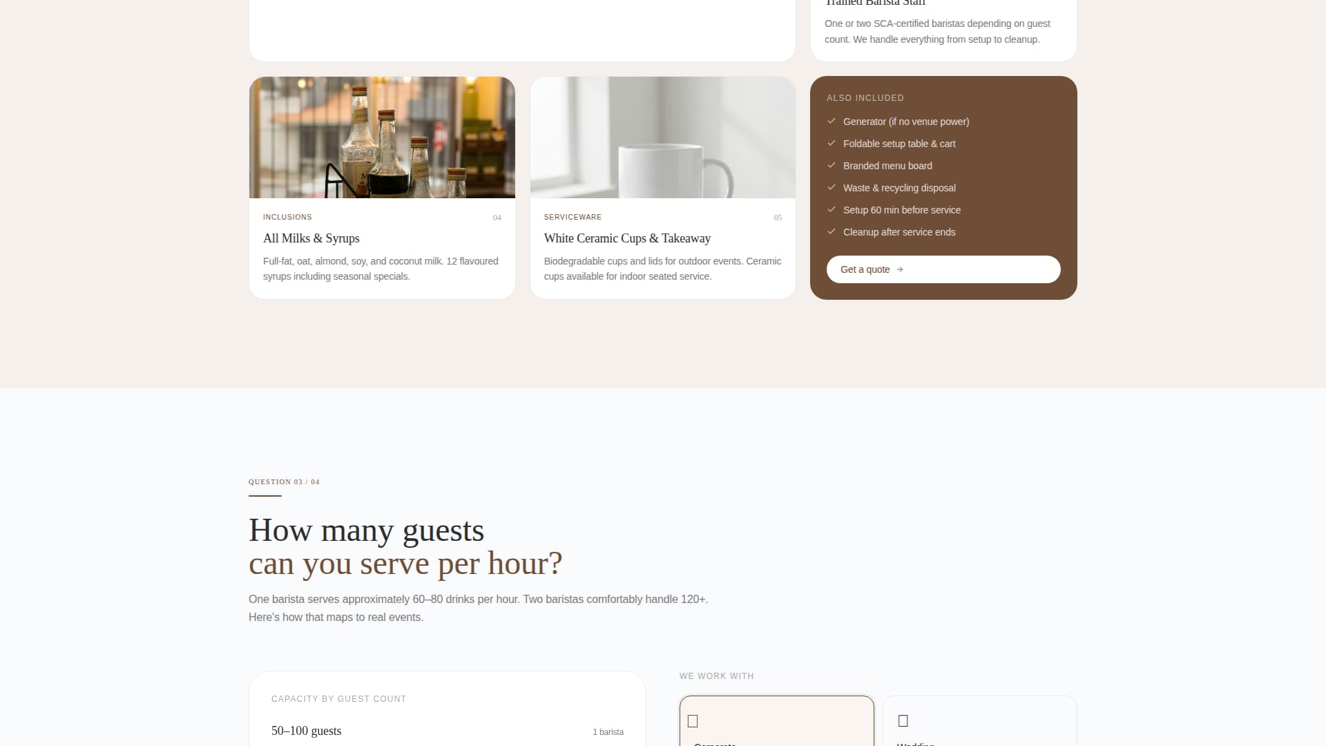 Barista - Polished Mobileespresso Landing Page Template