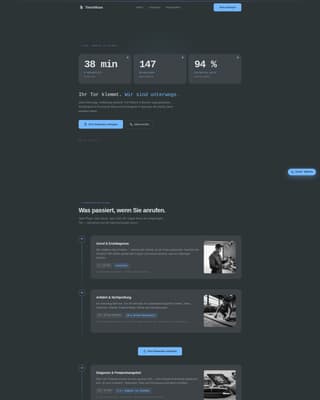 Torschluss - Reliable Garagedoor Landing Page Template