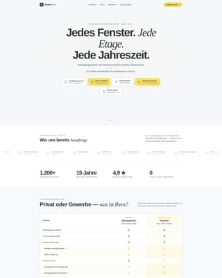 Streak - Trusted Windowcleaning Landing Page Template