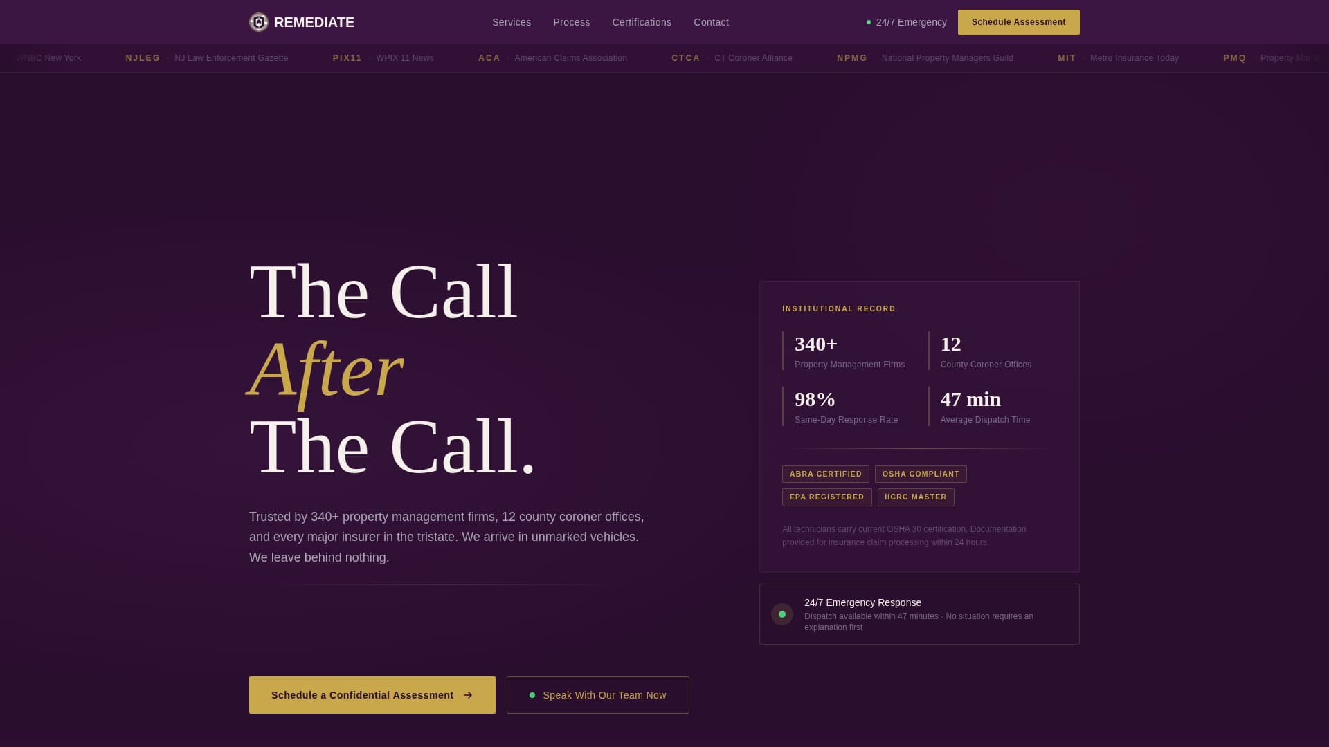 Specialist Specialty Cleaning Appointment Booking Website Template