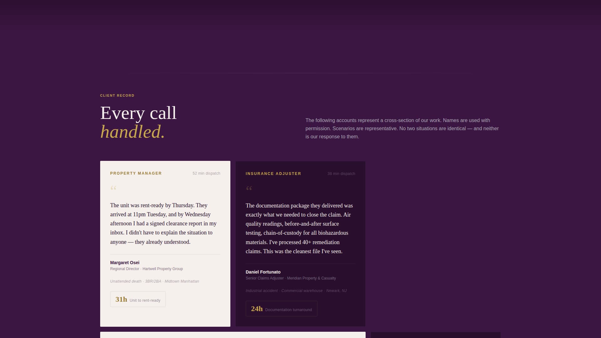 Specialist Specialty Cleaning Appointment Booking Website Template