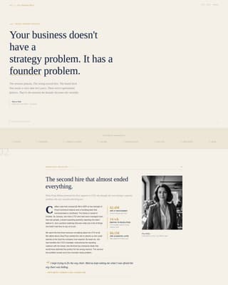 Specialist Business Coach Appointment Booking Website Template