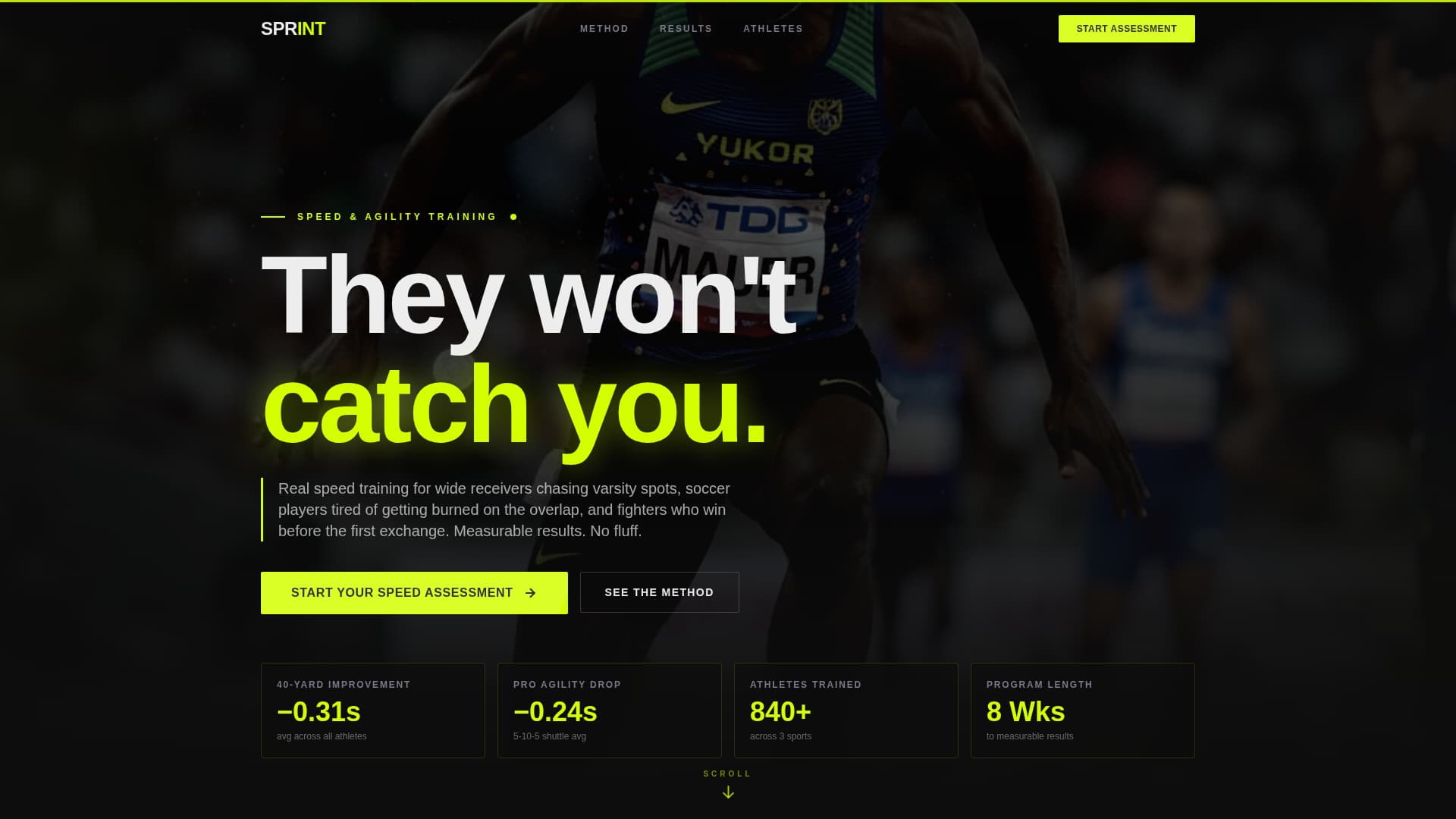 Complete Sports Academy & Coaching Professional Website Template