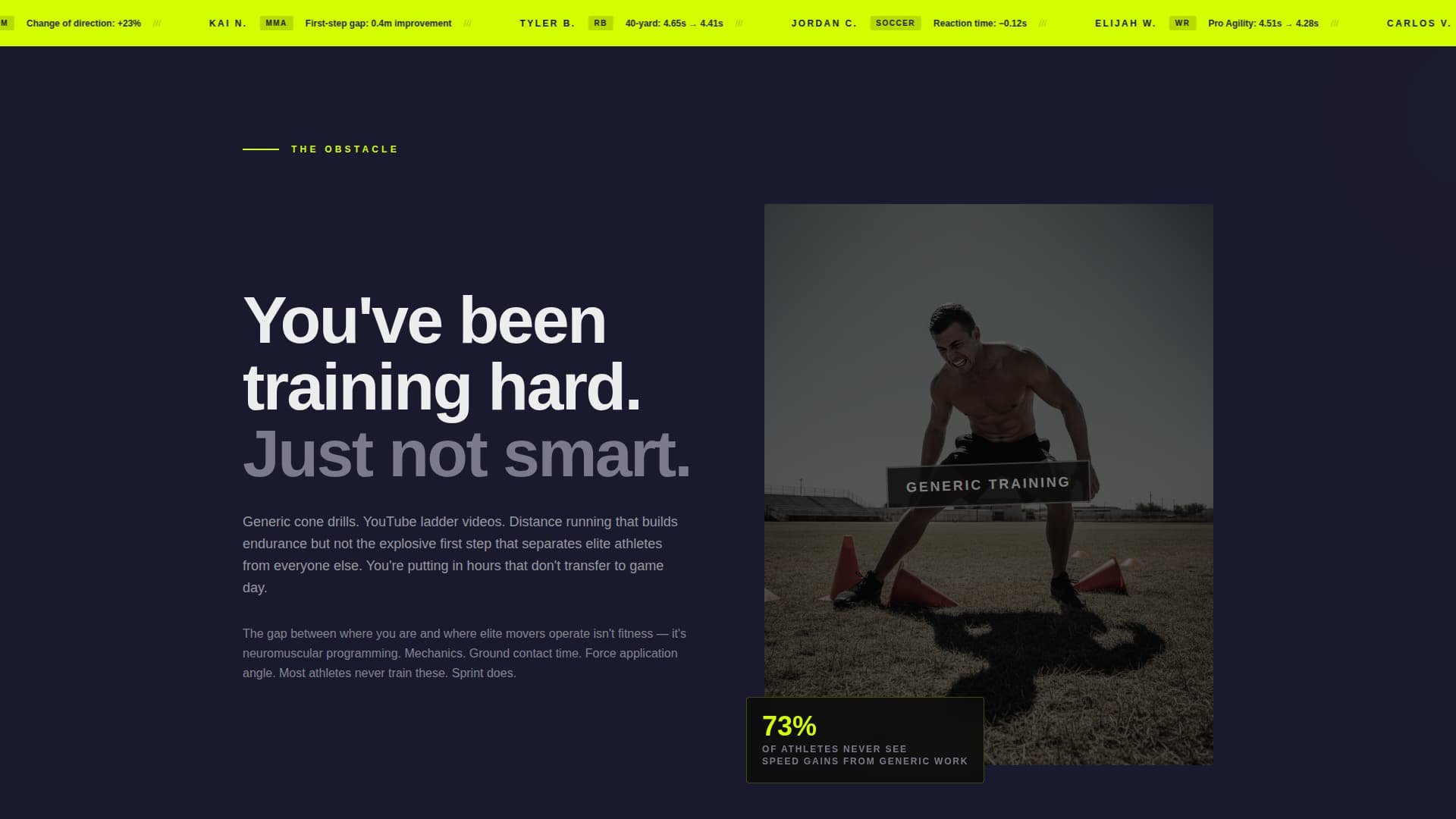 Complete Sports Academy & Coaching Professional Website Template
