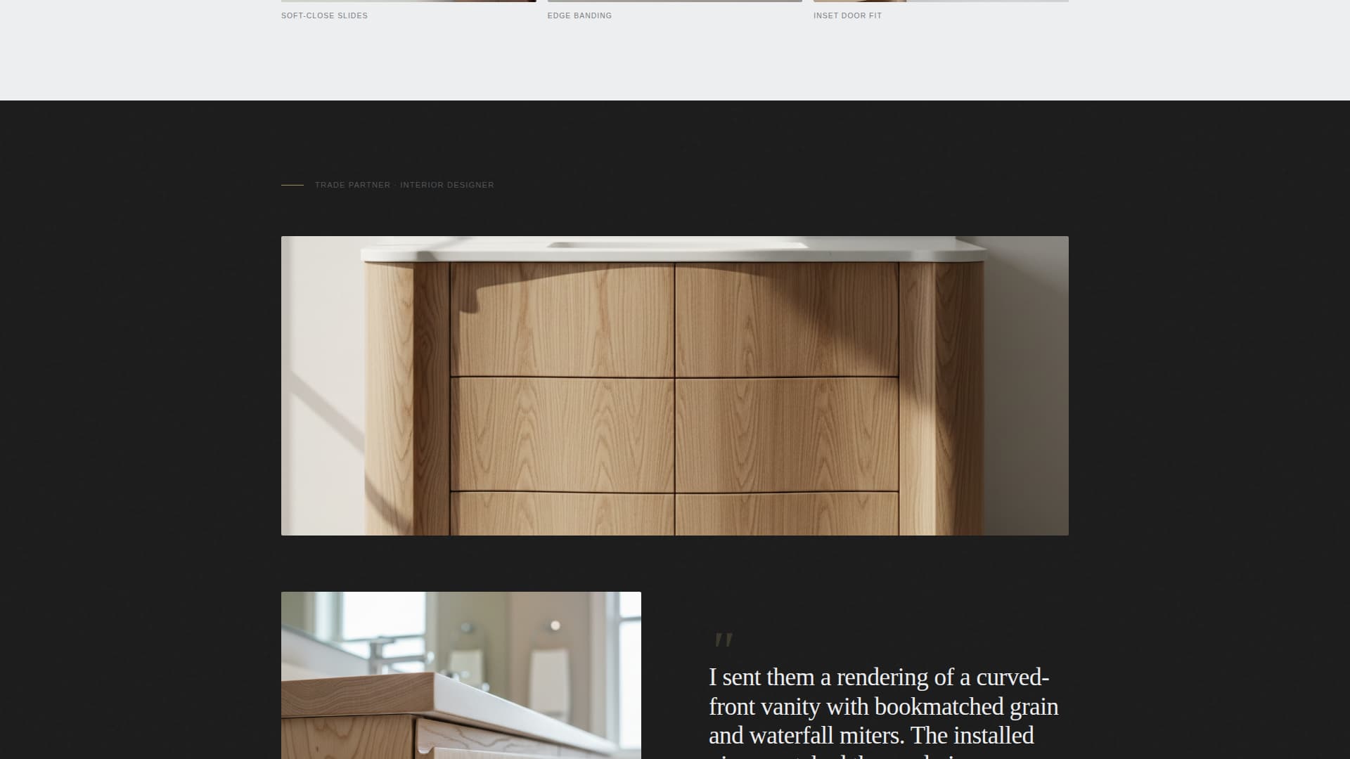 Craft — Expert Custom Carpentry Landing Page Template