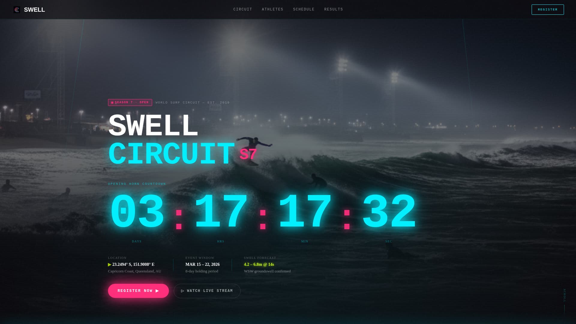 Shred — Adrenaline Board Culture Landing Page Template
