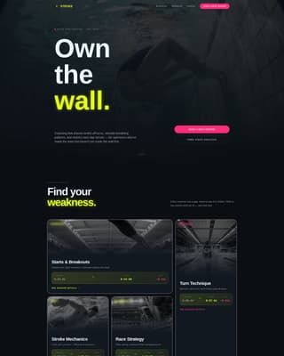Complete Sports Academy & Coaching Appointment Booking Website Template