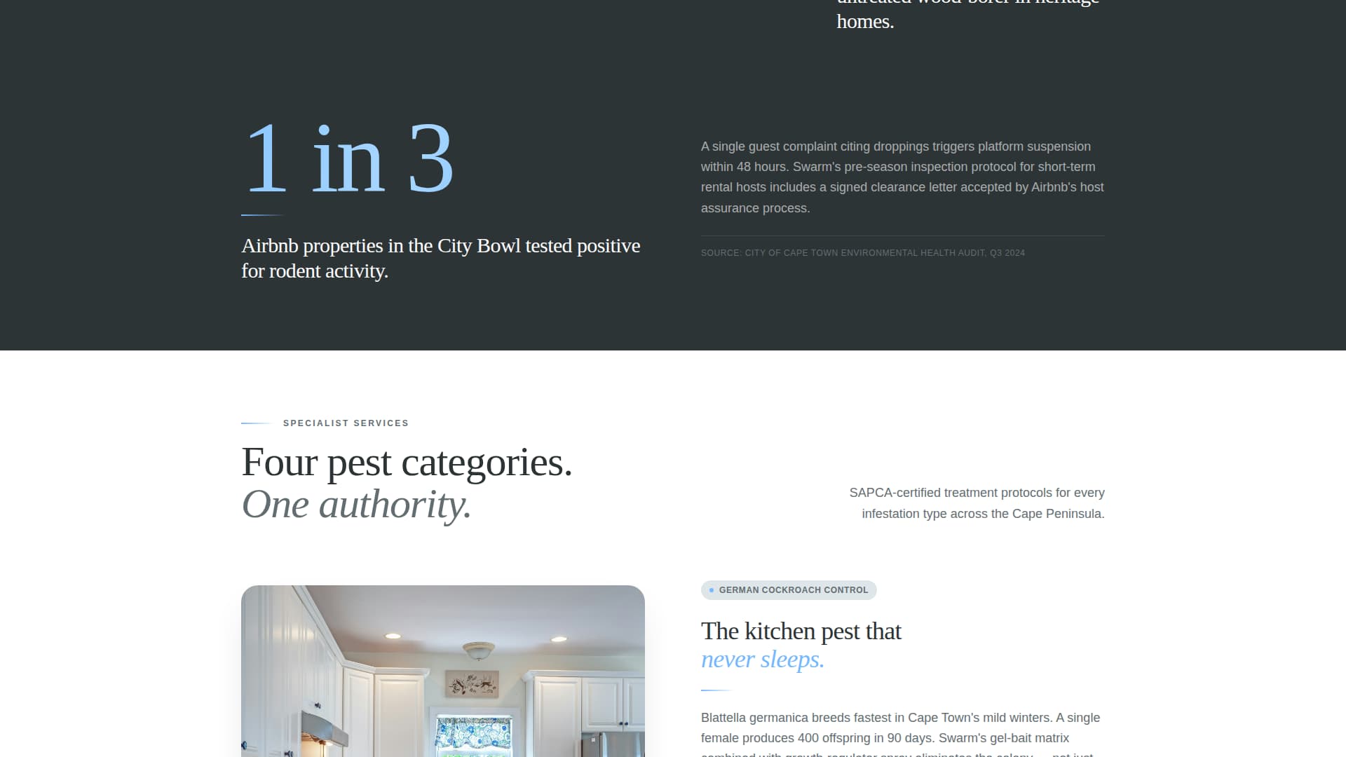 Safeguard — Proven Pest Management Landing Page Template