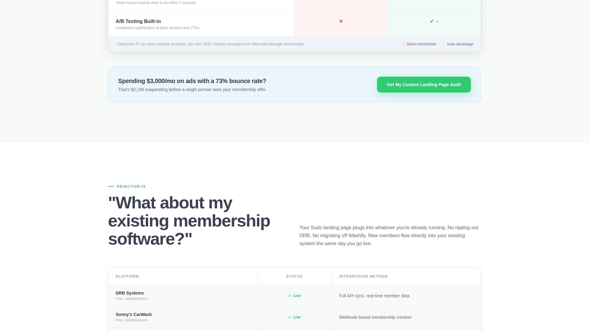 Car Wash Marketing Specialist Booking Website Template