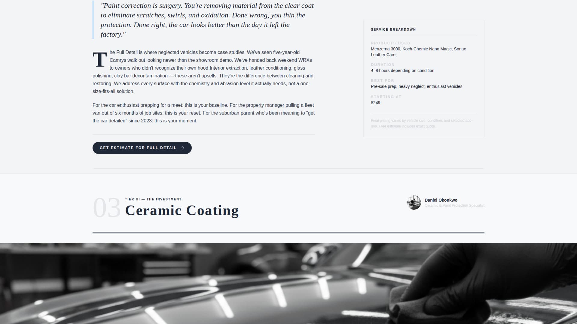 Car Wash Marketing Blog Website Template
