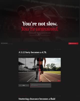 Expert Sports Academy & Coaching Professional Website Template