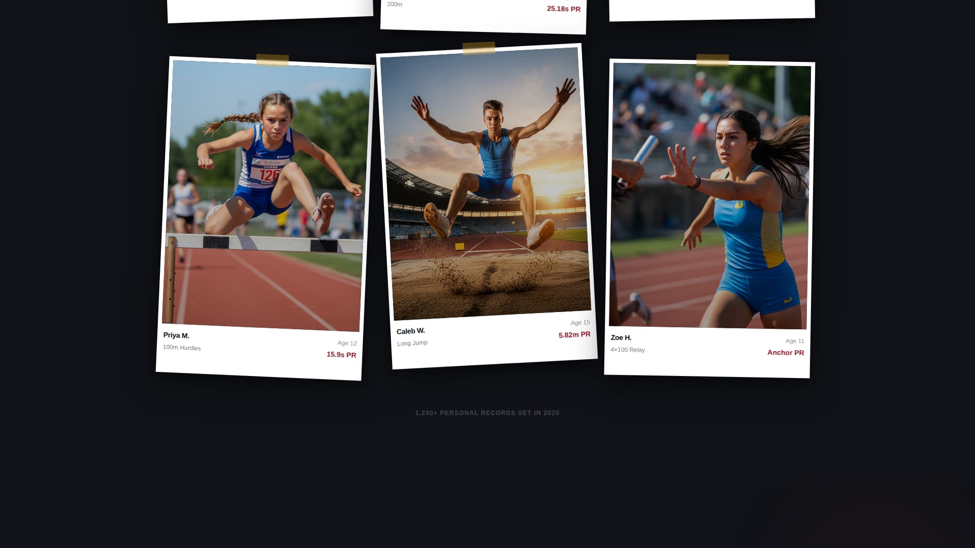 Sprint - Unstoppable Youth League Landing Page Template