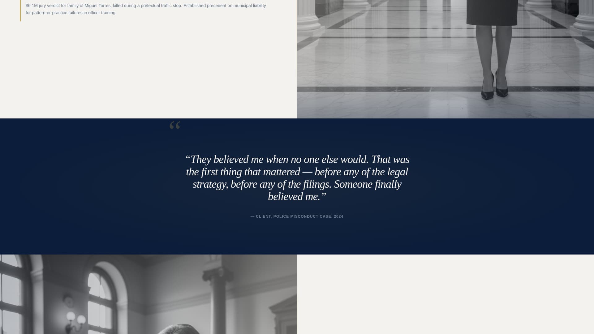 Law Firm & Attorney Professional Website Template