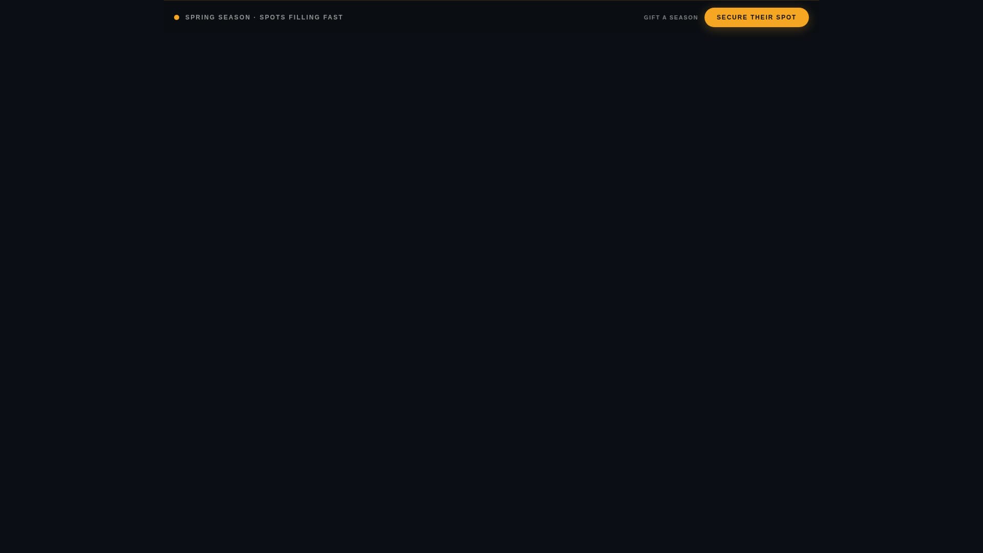 Kickoff - Electric Youthsports Landing Page Template
