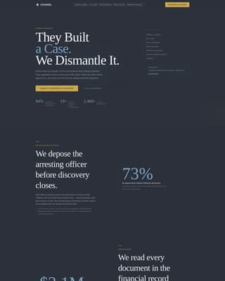 Advanced Law Firm & Attorney Professional Website Template