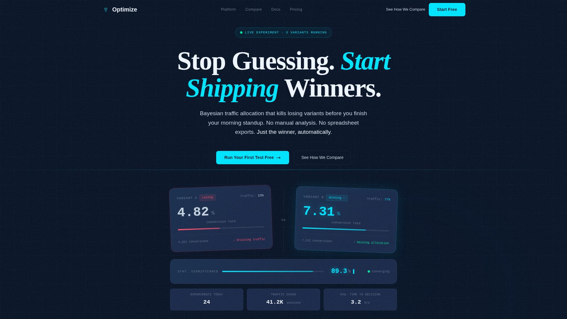 Advanced Tech & AI Platforms Advanced Professional Website Template