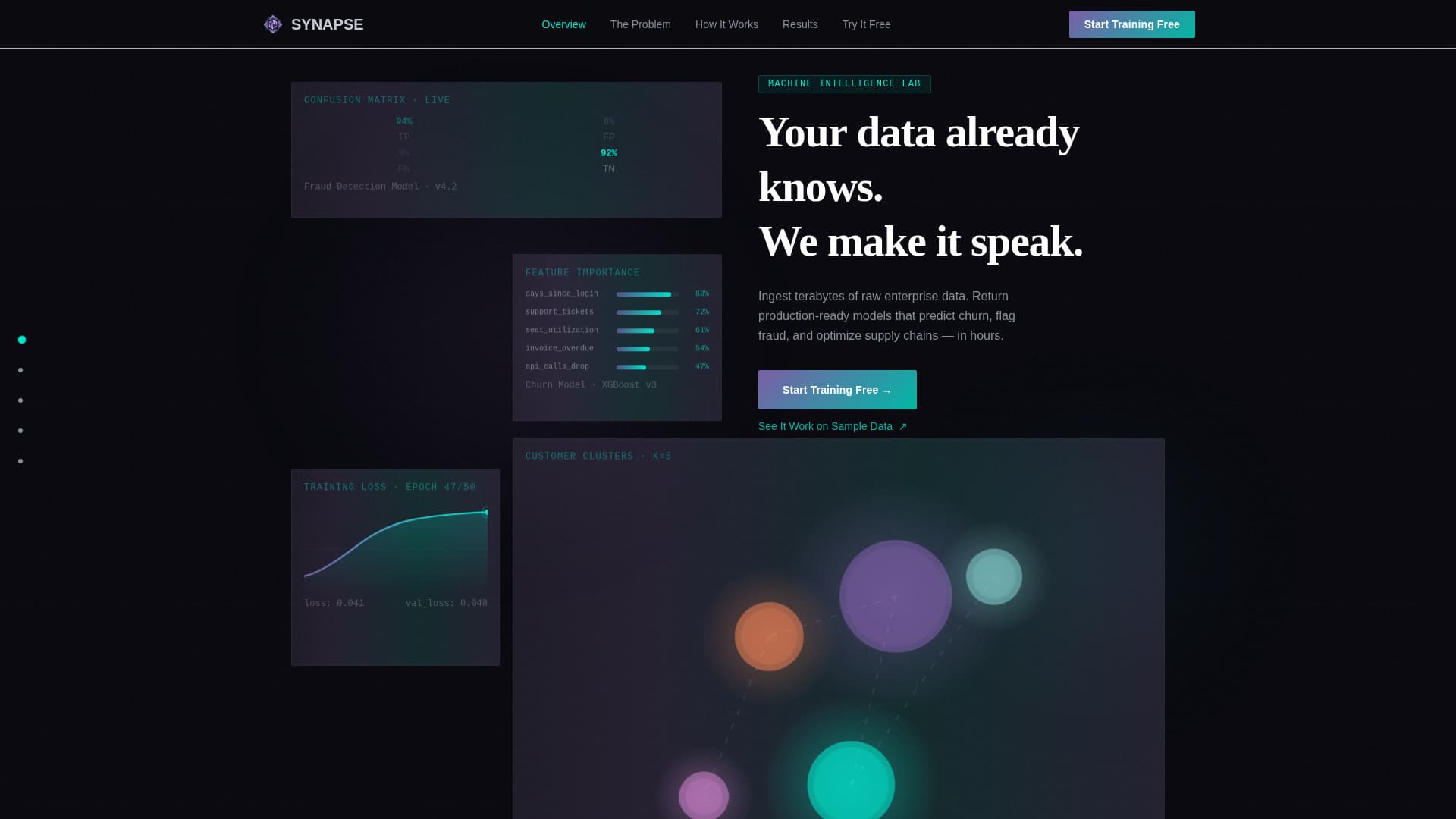 Startup Homepage Professional Website Template