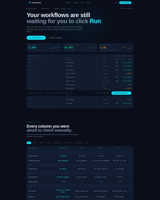 AI & Machine Learning Comparison Website Template