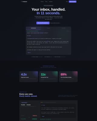 Advanced Micro-SaaS & Developer Tools Professional Website Template
