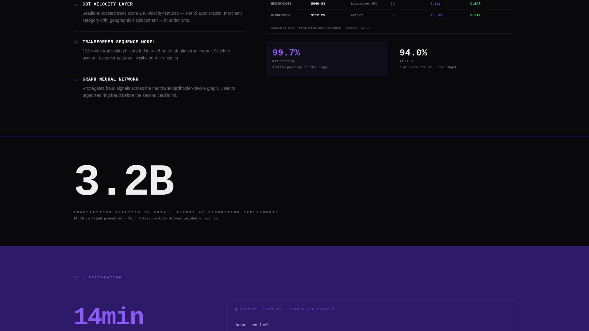 AI & Machine Learning Cost Estimator Website Template