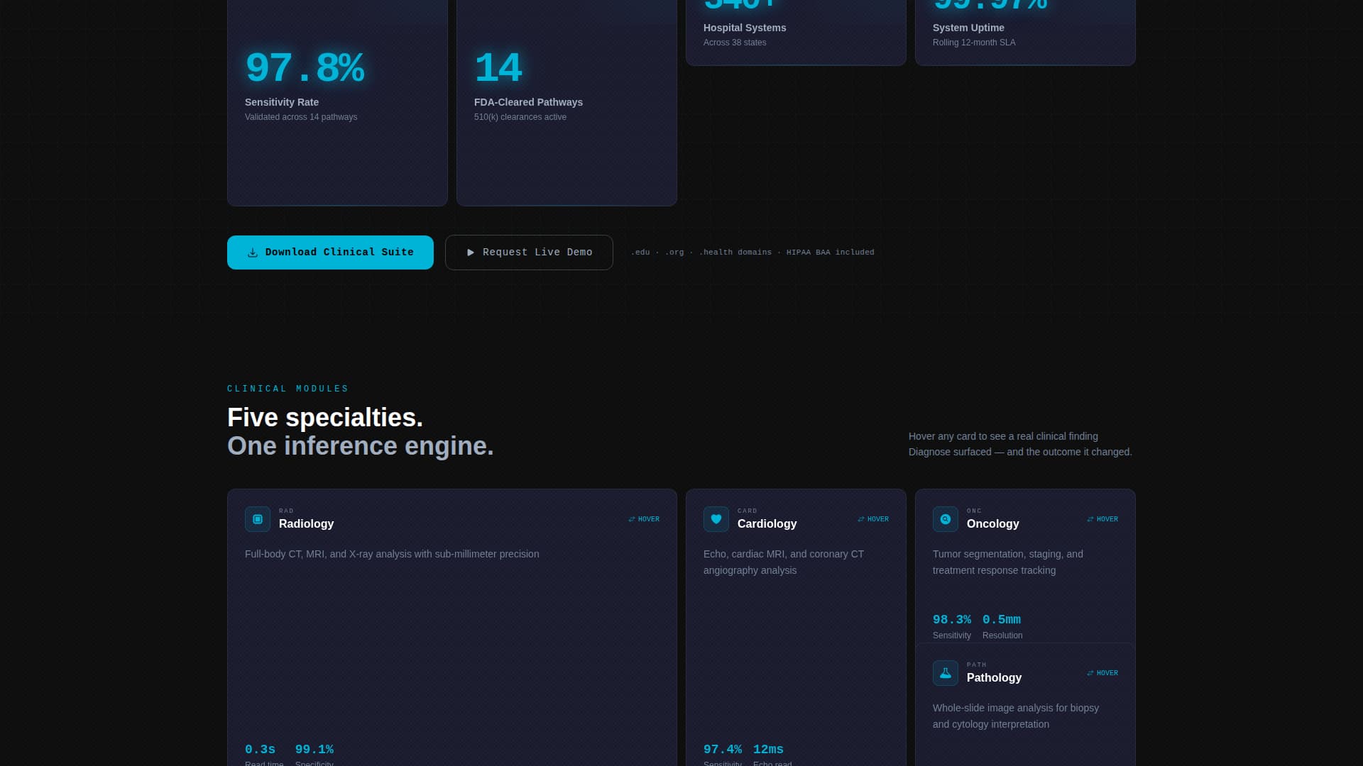AI & Machine Learning Professional Website Template