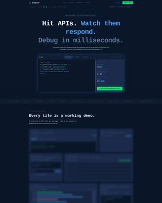 Developer Portal Professional Website Template