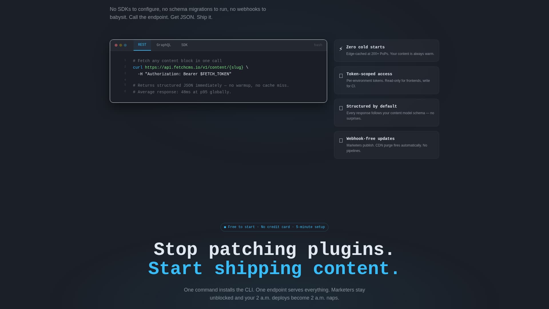API-First Enterprise Software Professional Website Template