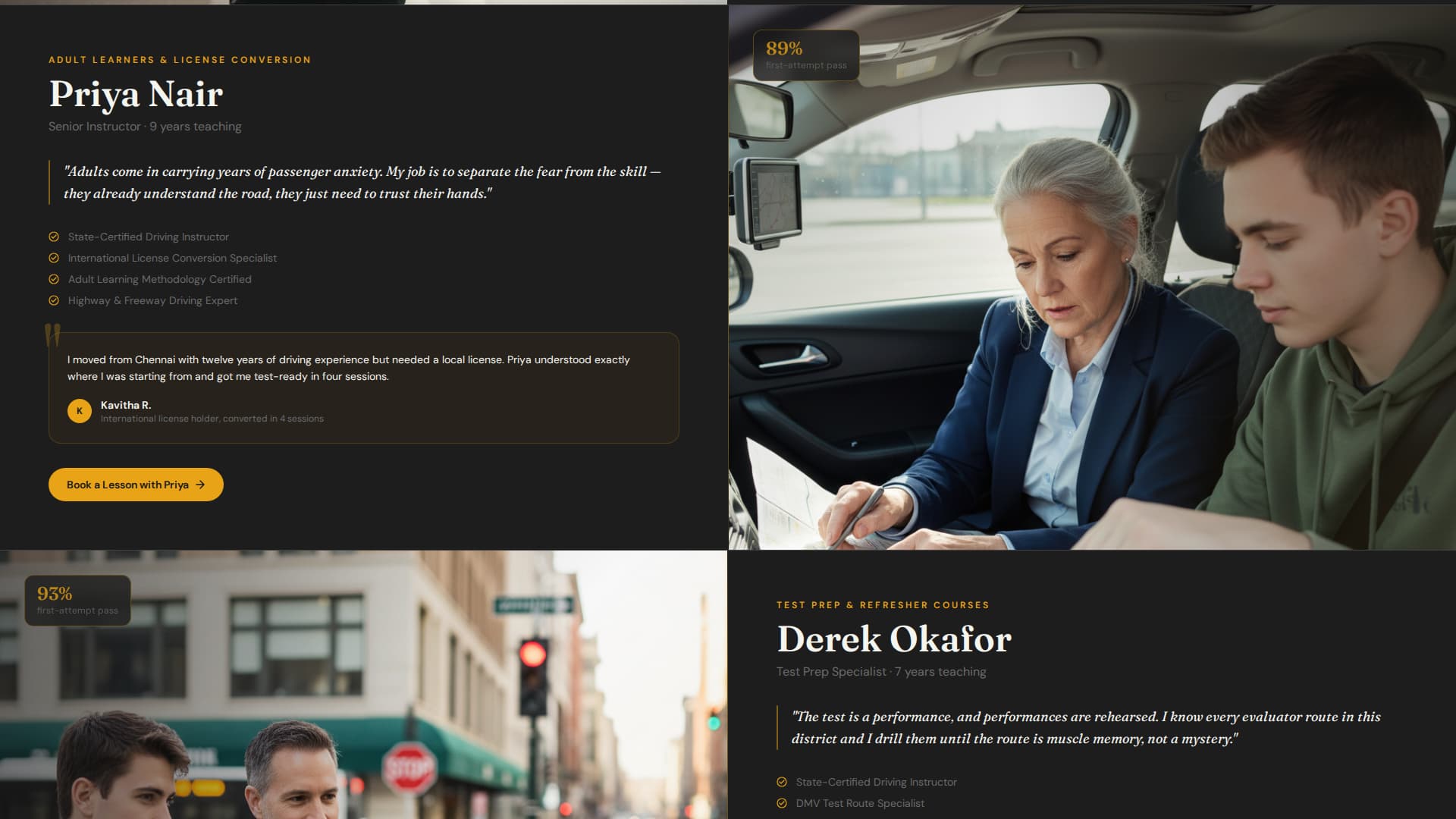 Clutch - Confident Drivingschool Landing Page Template