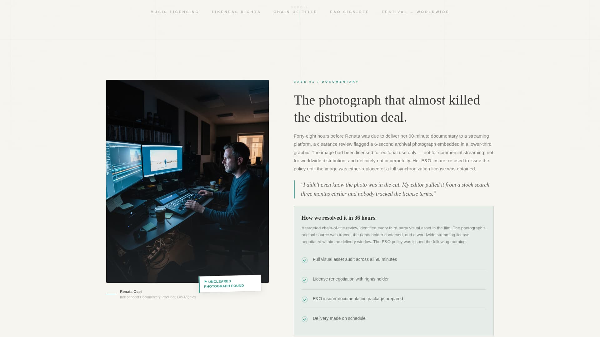 Entertainment Consulting Privacy Policy & Terms Website Template