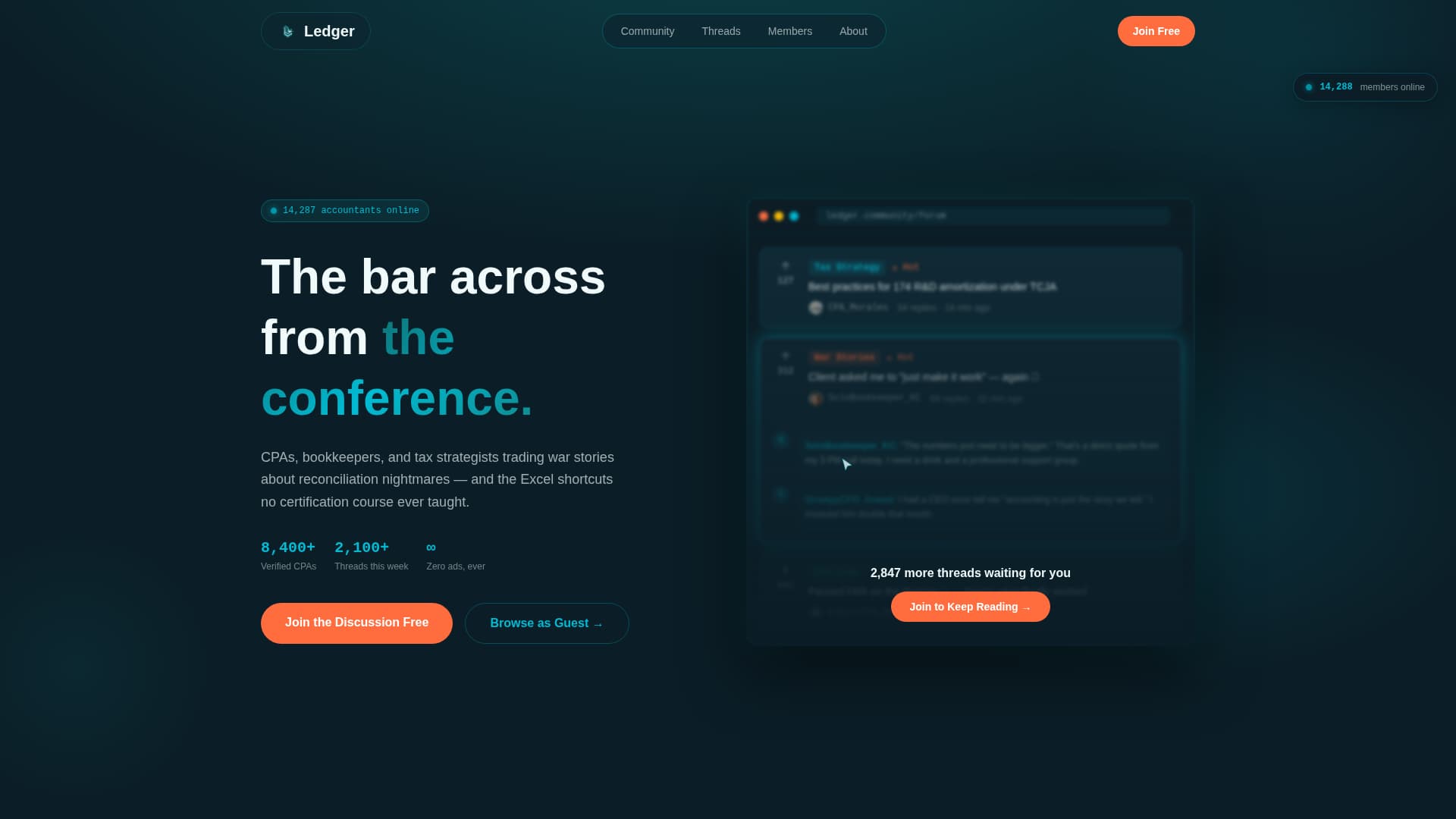 Accounting Digital Presence Comparison Website Template