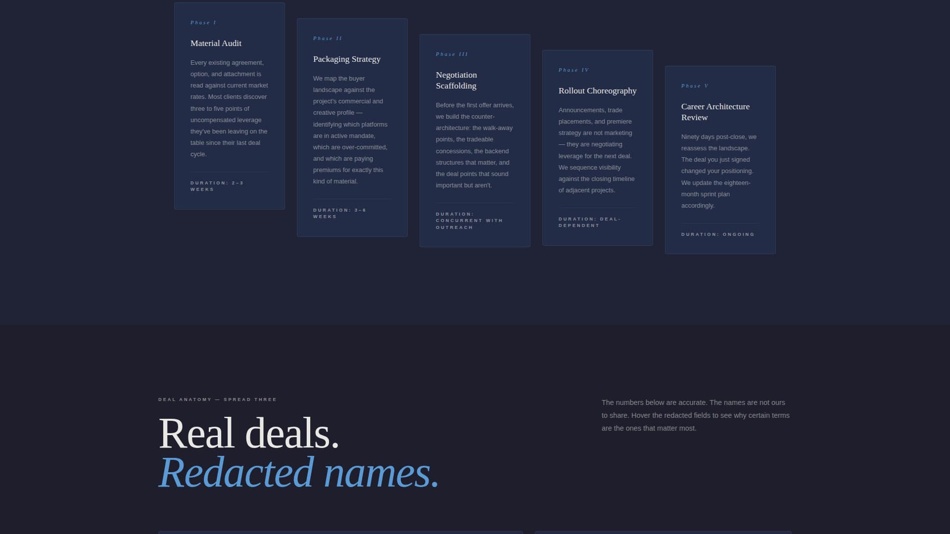 Specialist Entertainment Consulting Blog & Content Website Template